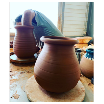 Poterie de la Madeleine – Biot Jar Yellow