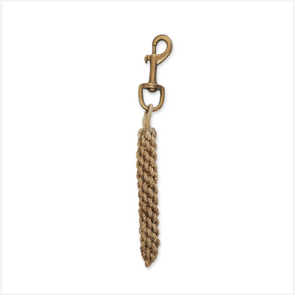 Jute Knotted Keychain