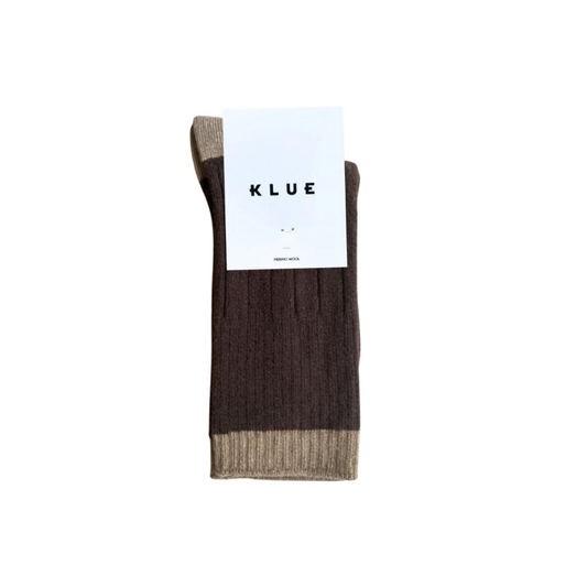 Merino Wool Socks – Brown And Caramel