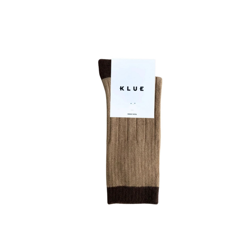 Merino Wool Socks – Caramel And Brown