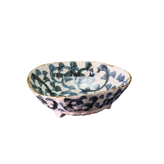 Footed Organic Bowl