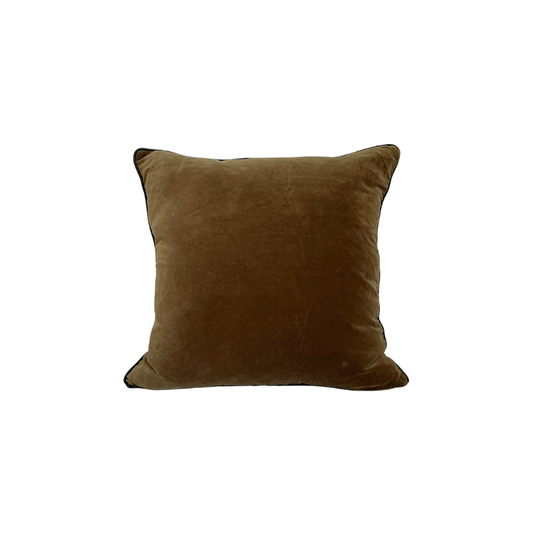 Chocolate Velvet Cushion