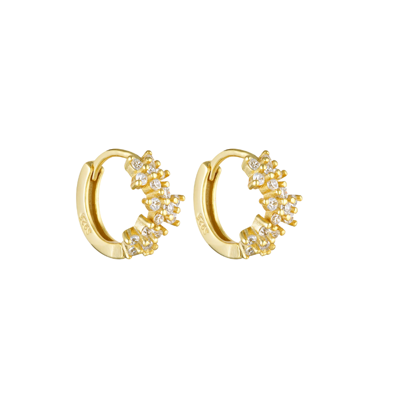 Galaxy Huggies - Gold/Clear