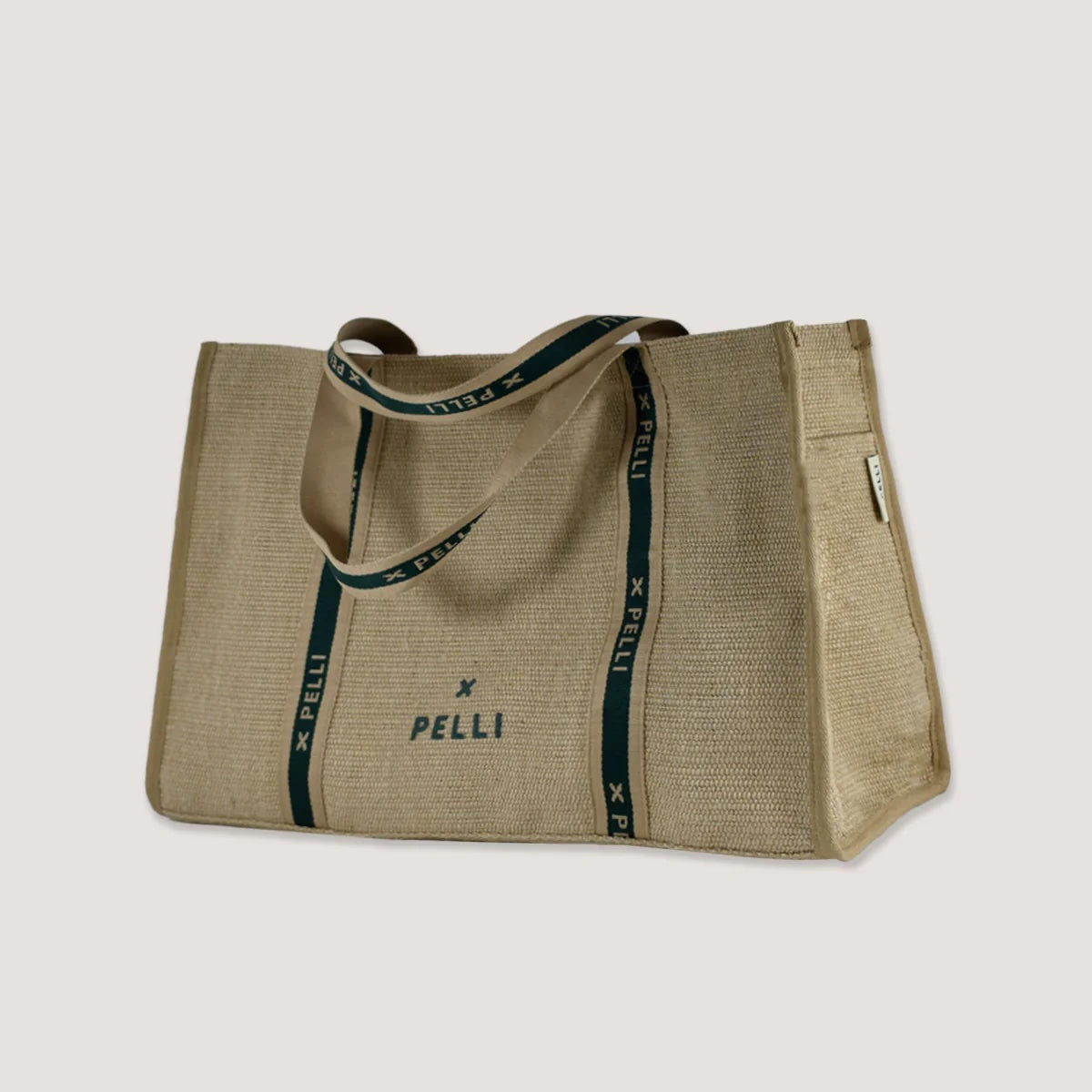 Tamarama Deluxe Tote in Natural Jute Weave