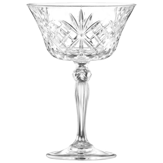 Glass Champagne Saucer