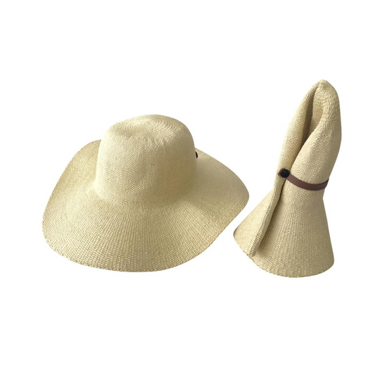 Roll Up Hat in Ivory