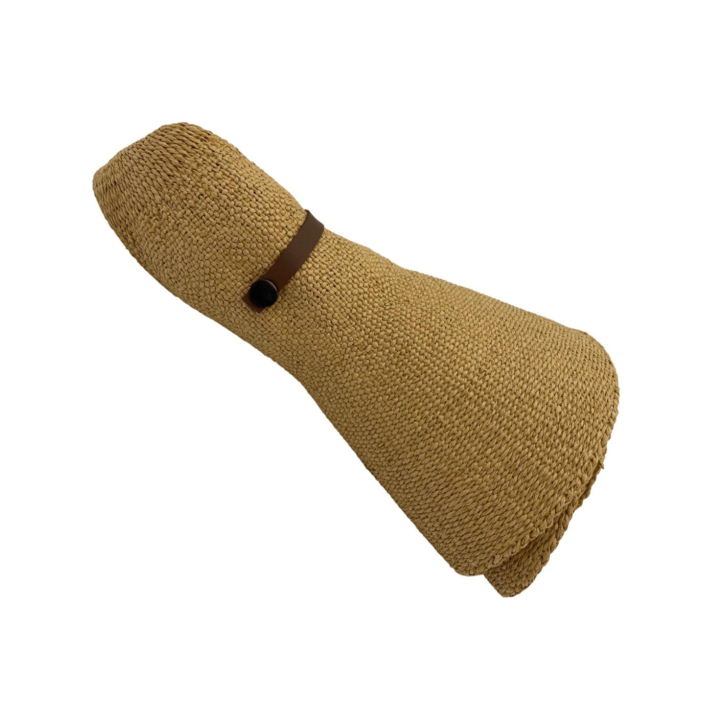 Roll Up Hat in Light Brown